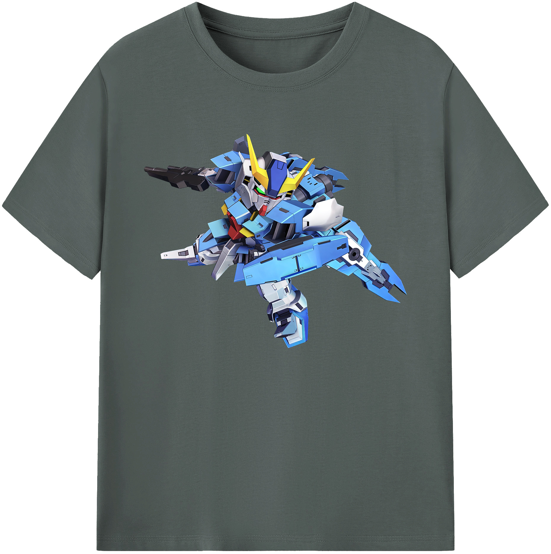 （画像用） 機動戦士ガンダム Mobile Suit Gundam 綿100％ メンズ半袖Tシャツ｜肌触りやわらか＆通気性